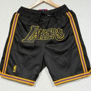 Short NBA Lakers Negro