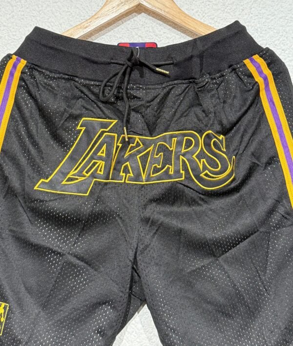 Short NBA Lakers Negro - Image 3