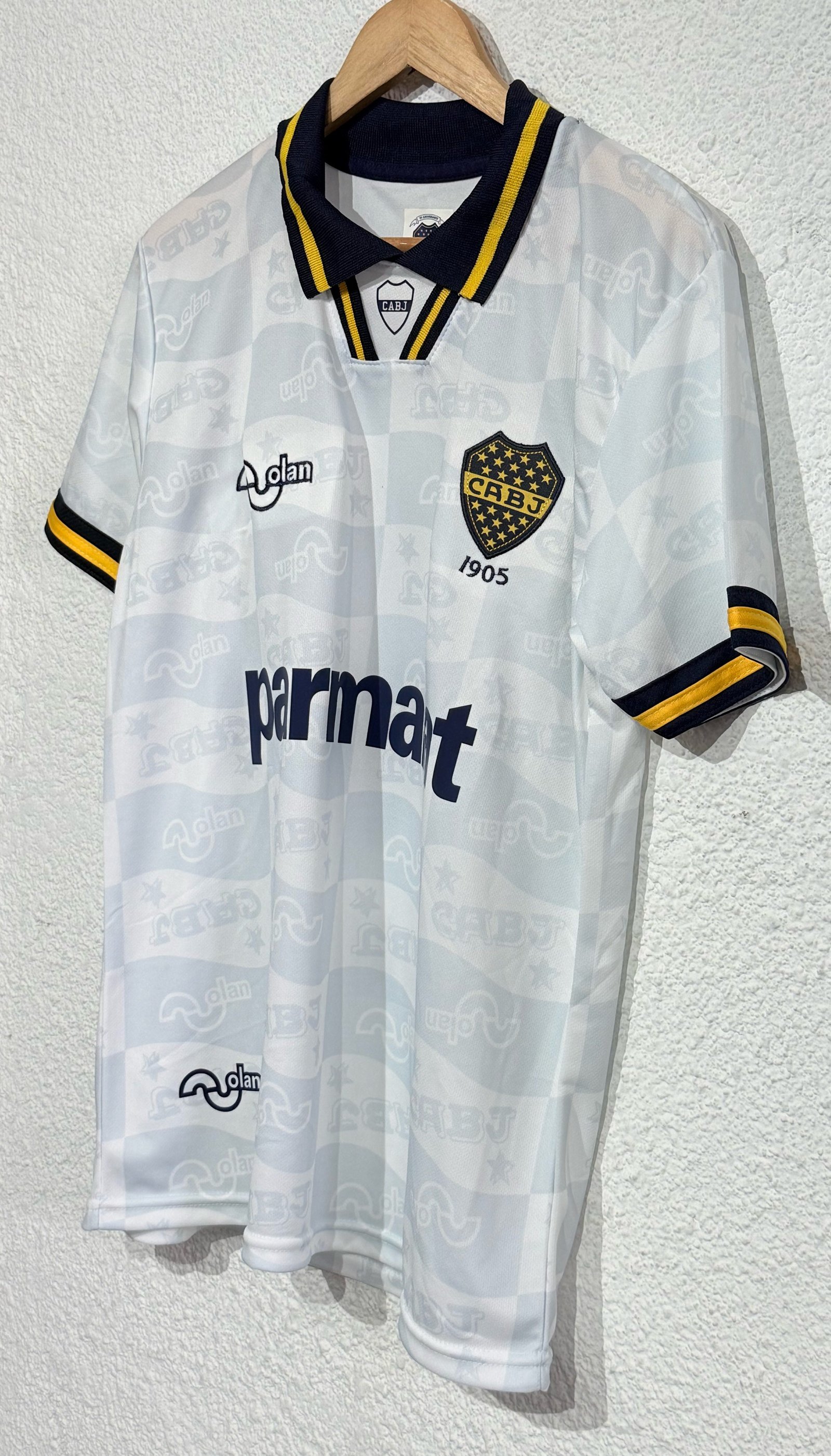 Retro Boca Juniors Olan Parmalat 1993 - Image 2