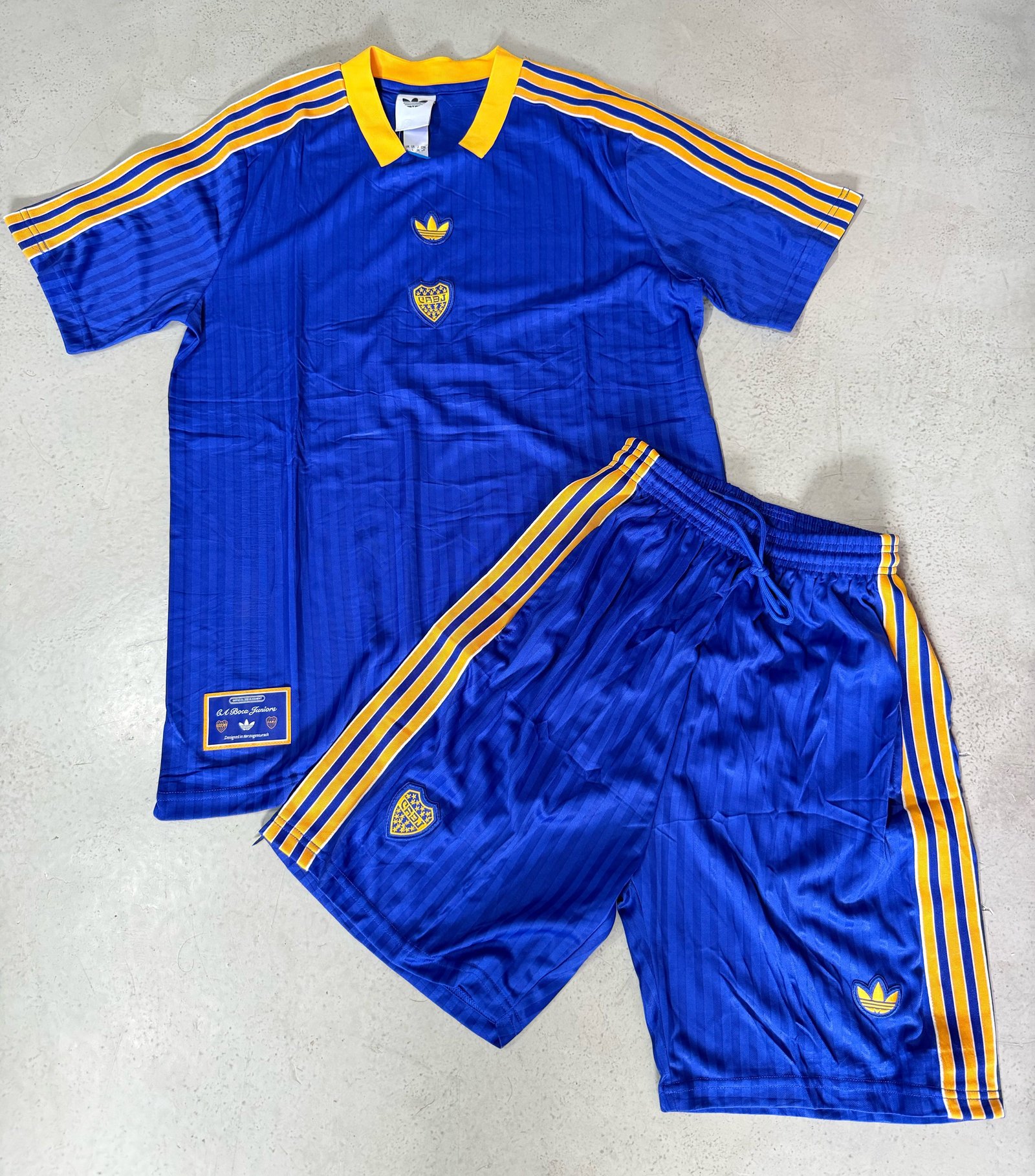 CONJUNTO ICON BOCA JUNIORS